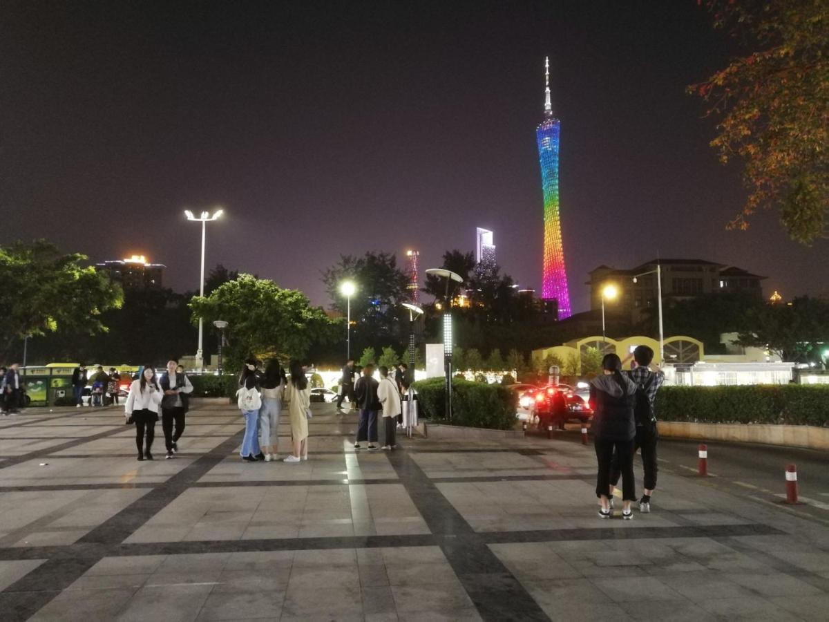 Echarm Hotel Canton Tower Pazhou Exhibition Center Eksteriør billede