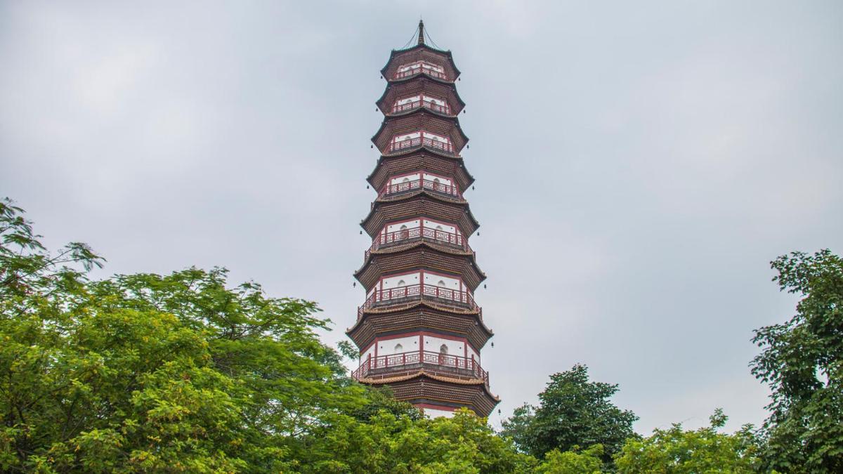 Echarm Hotel Canton Tower Pazhou Exhibition Center Eksteriør billede